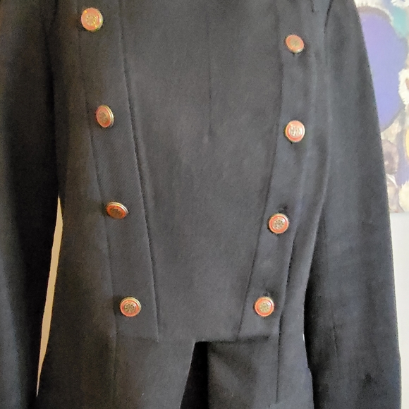 Vintage authentic steampunk Chloe military coat - size 38. - Picture 12 of 15